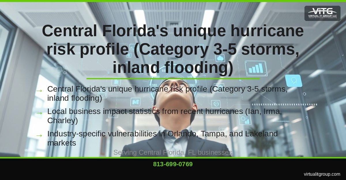 Hurricane Disaster Recovery Planning for Central Florida Businesses: Complete IT Preparedness Guide | Central Florida IT Services